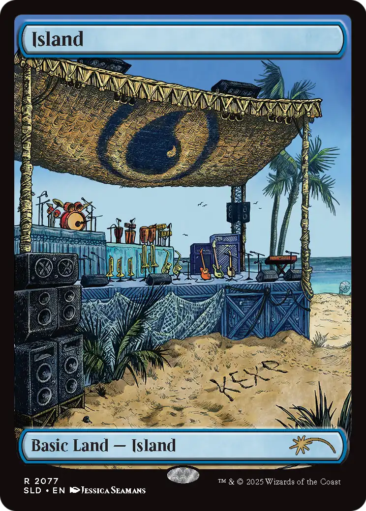 Island (SLD-2077) - Secret Lair Drop Foil