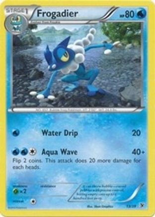 Frogadier (13/39) [XY: Kalos Starter Set]