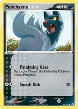 Poochyena (80/110) [EX: Holon Phantoms]