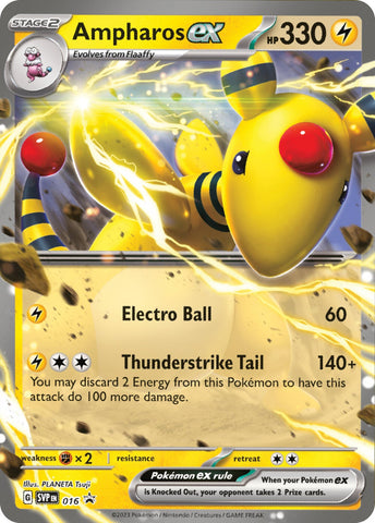 Ampharos ex (016) [Scarlet & Violet: Black Star Promos]