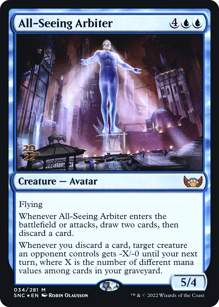 All-Seeing Arbiter [Streets of New Capenna Prerelease Promos]