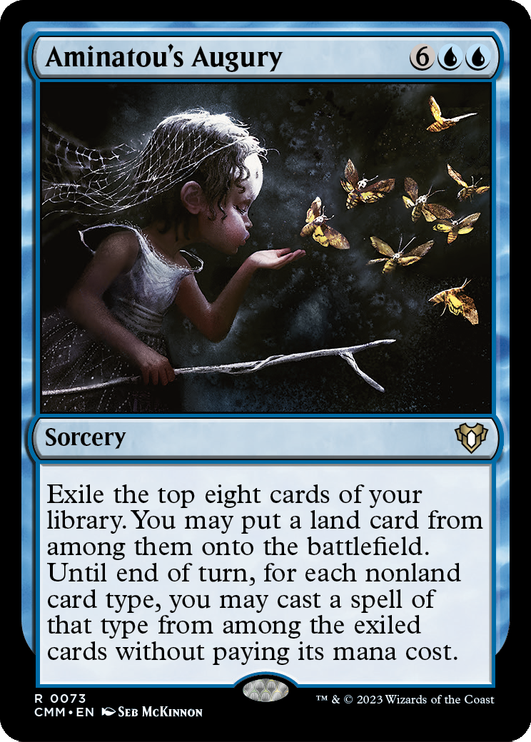 Aminatou's Augury [Commander Masters]