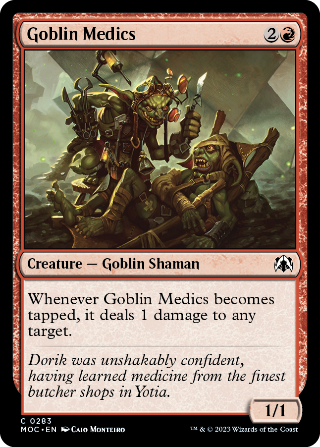 Goblin Medics [March of the Machine Commander]