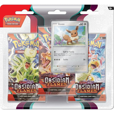 Scarlet & Violet: Obsidian Flames - 3-Pack Blisters (Varies)