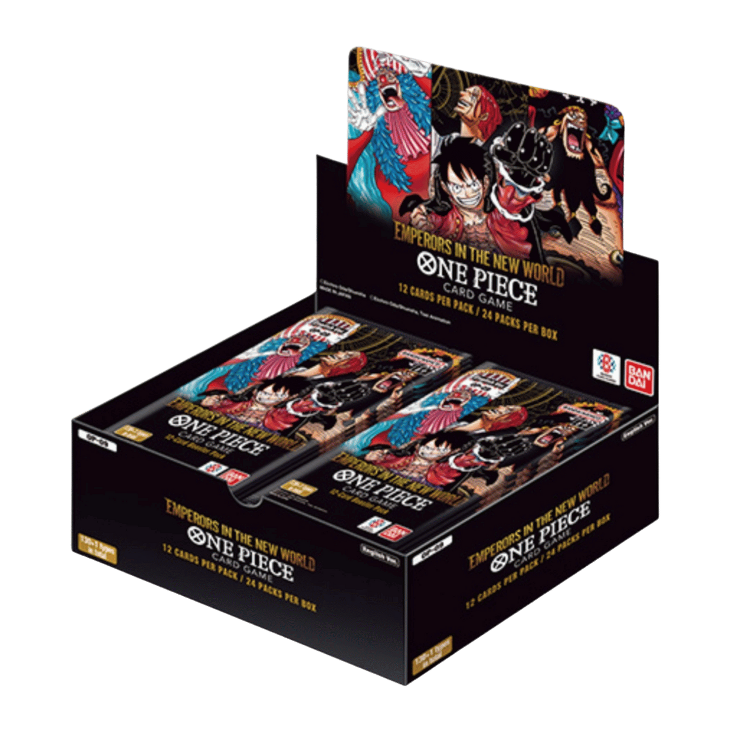 One Piece Card Game Emperors in the New World - Booster Display