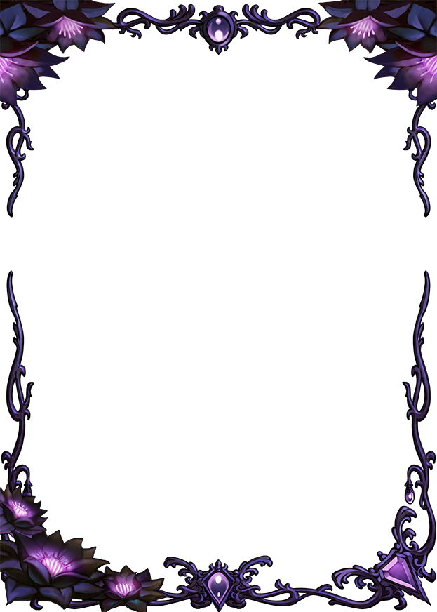 ManaMoon Black Magic's Lotus Border Oversleeves (100ct JP/Standard)
