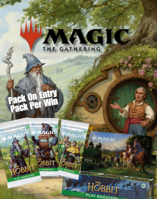 Magic: The Gathering The Hobbit Prerelease on August 9th at 6:00 PM