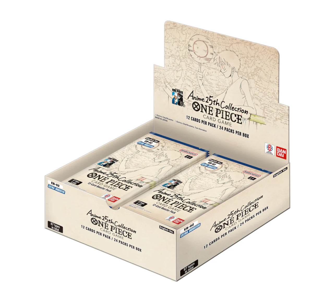 One Piece TCG EB-02 Booster Box – Extra Booster Memorial Collection