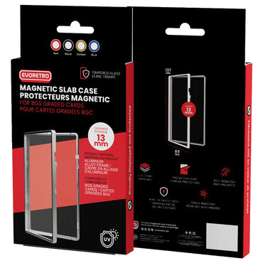 EVORETRO Magnetic Display Case for PSA Graded Cards – Single Pack