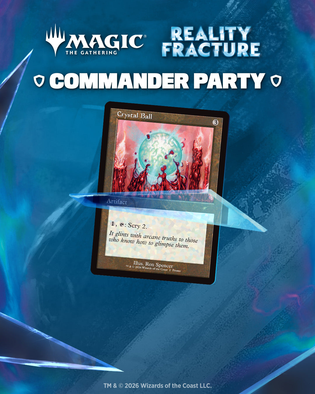 ParadoxTCG: Reality Fracture Commander Party October 15th at 6:00 PM