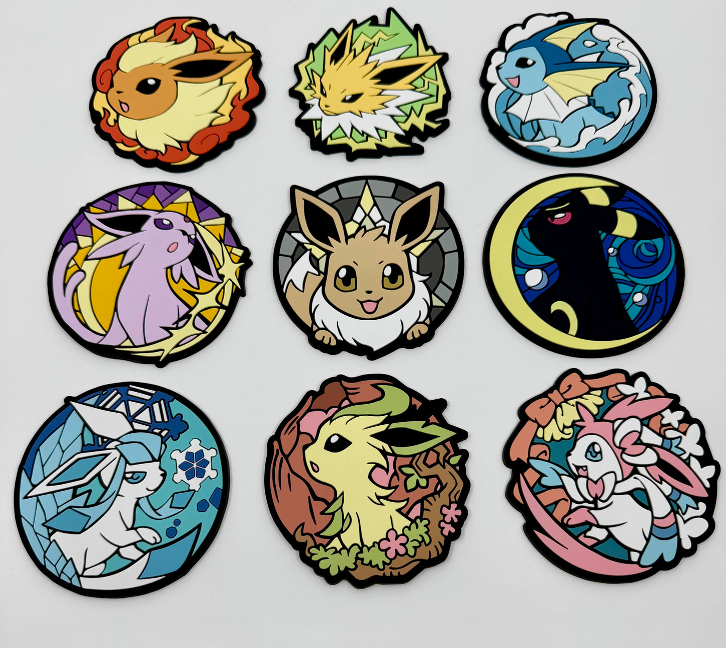 ManaMoon Prismatic Beasts Vinyl Coasters (Set of 9)