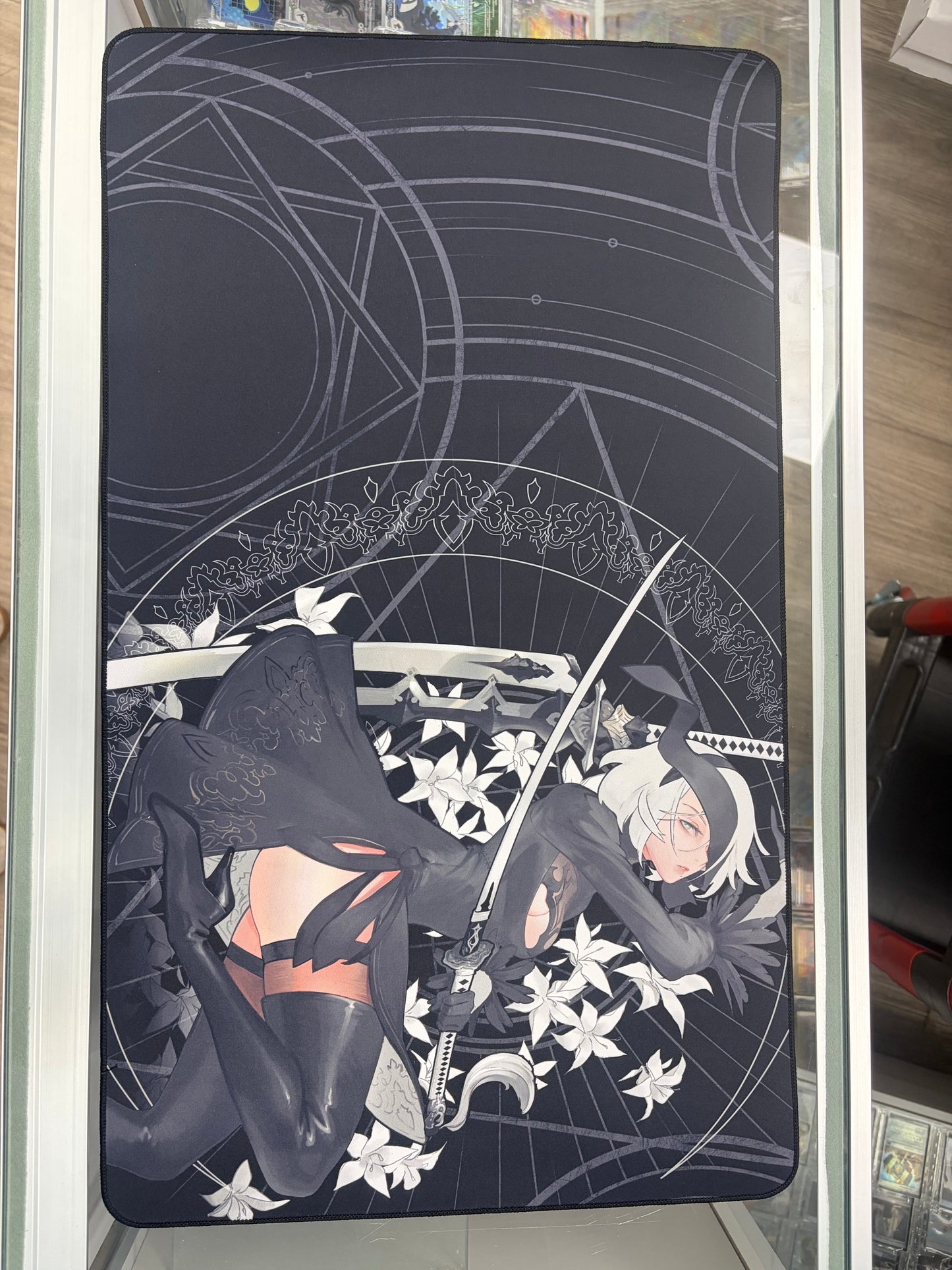 ManaMoon Weight of the World 1-Player Deluxe Rubber Playmat