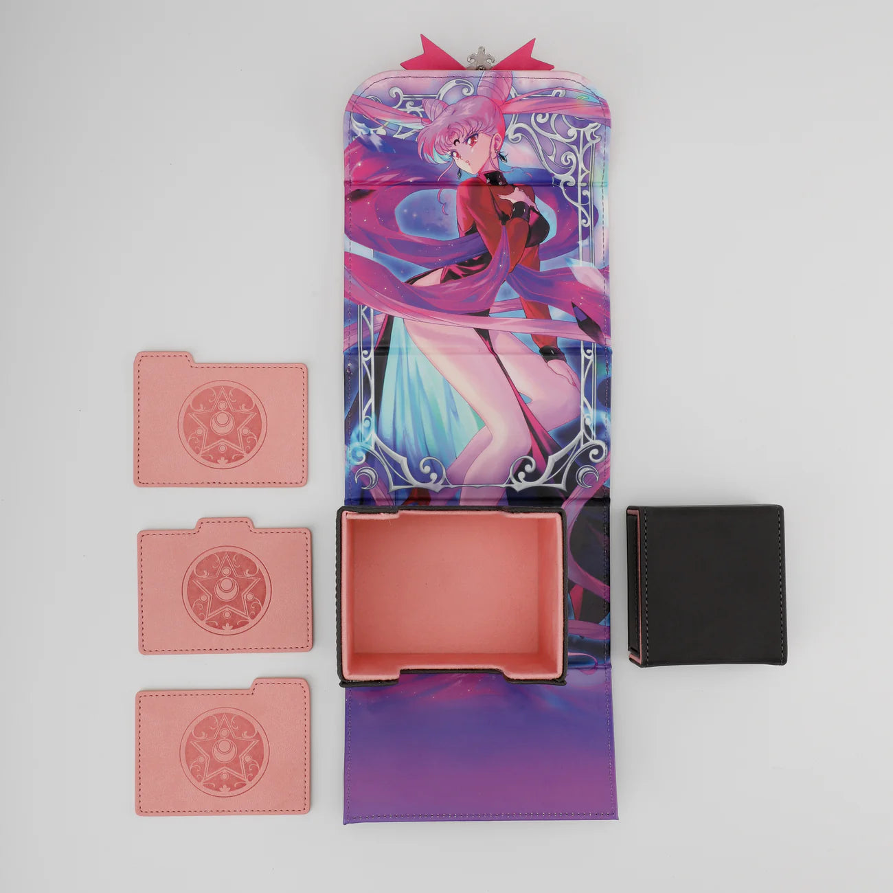 ManaMoon Moon Scouts Faux Leather Dicewinder Deck Boxes Dark Moon