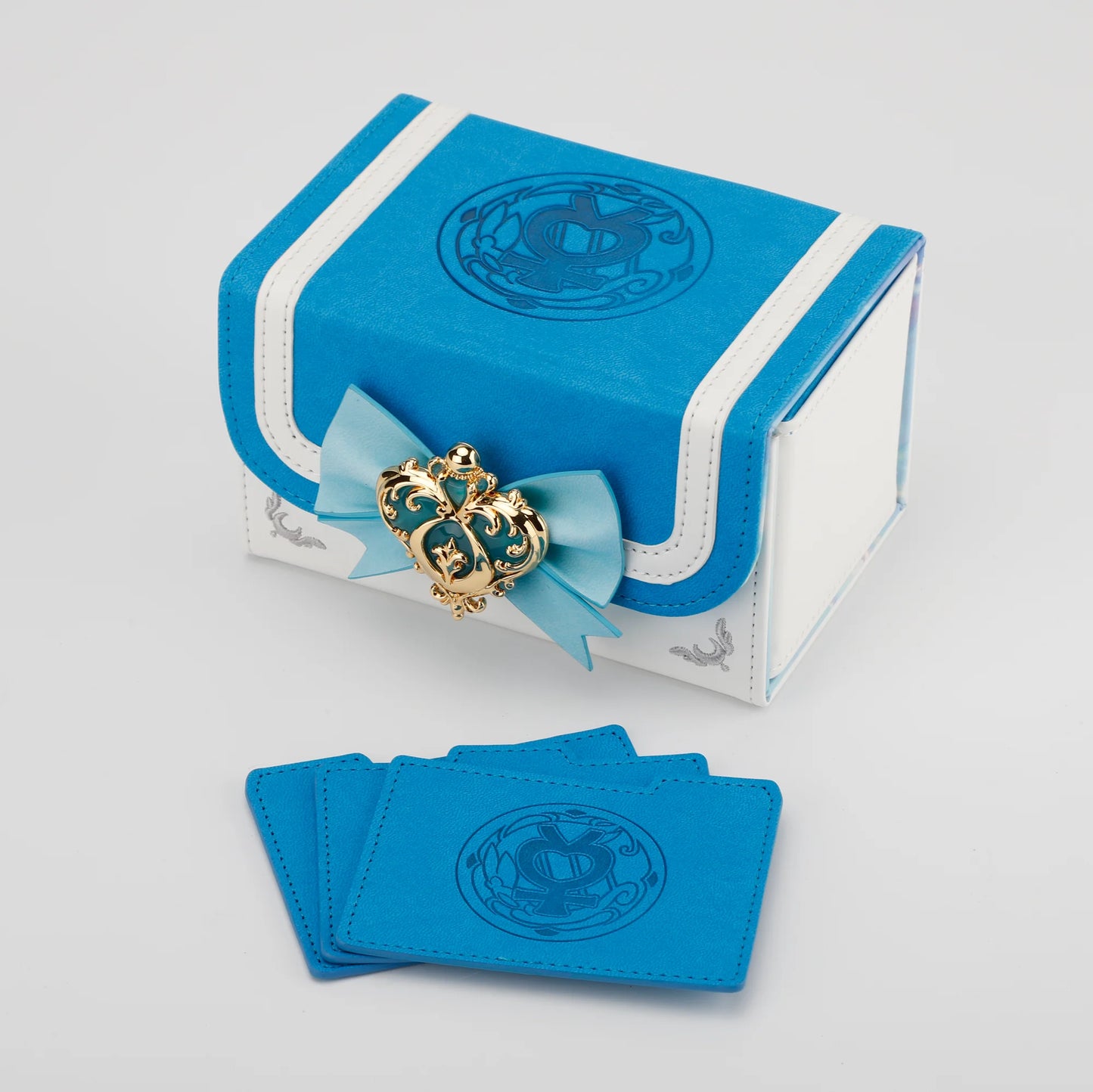 ManaMoon Moon Scouts Faux Leather Dicewinder Deck Boxes Blue Scout