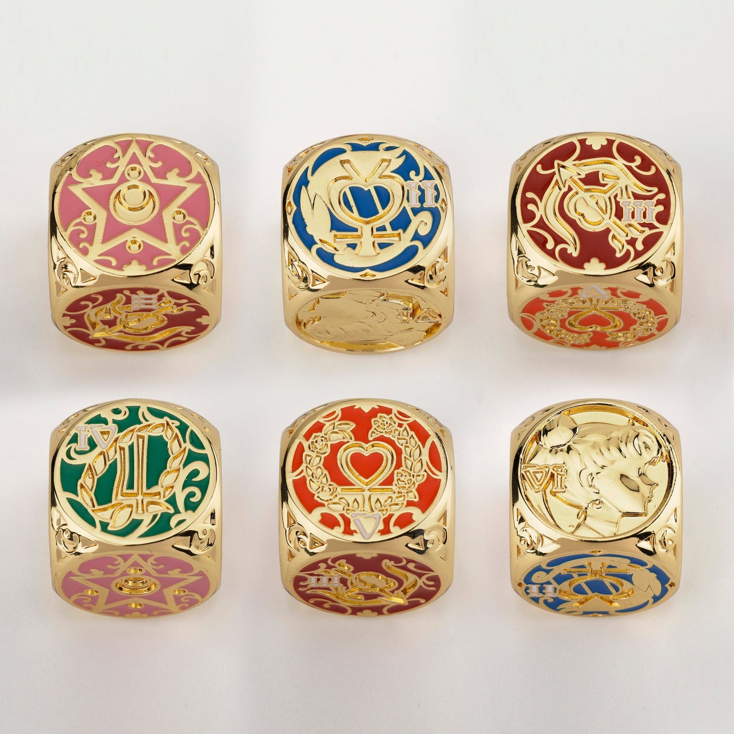 ManaMoon Moon Scouts Metal Plated Dice (Single Die)