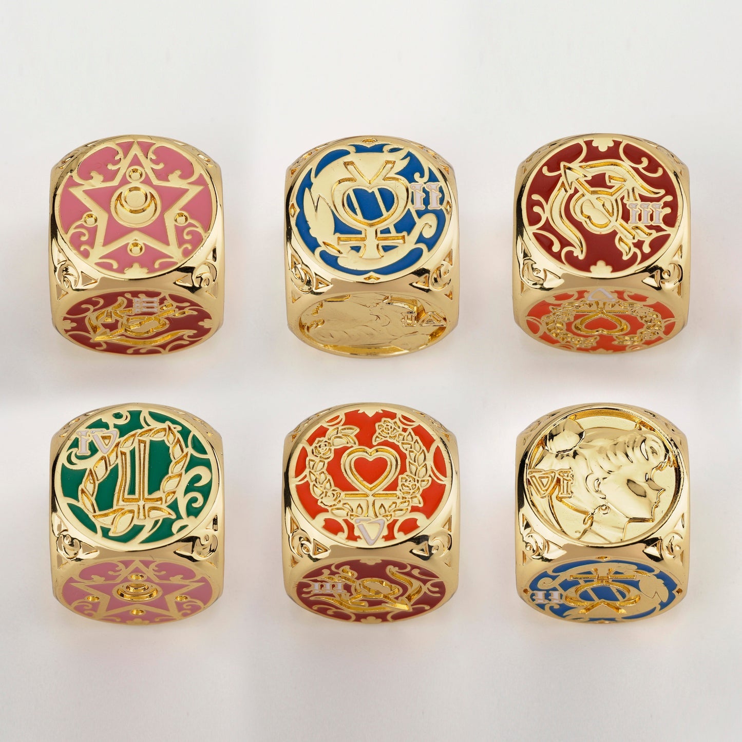 ManaMoon Moon Scouts Metal Plated Dice (Single Die)