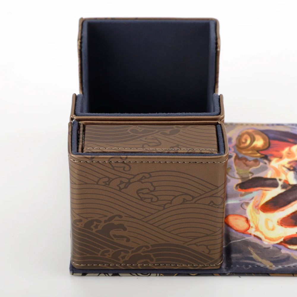 ManaMoon Gear Fire Dicewinder Deck Box