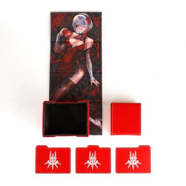 ManaMoon 2B MINE Genuine Leather Dicewinder Deck Boxes