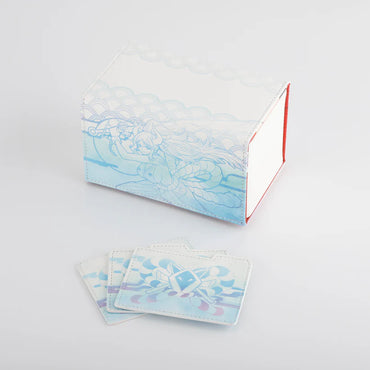 ManaMoon Oni v2 - TieDye Faux Leather Dicewinder Deck Box