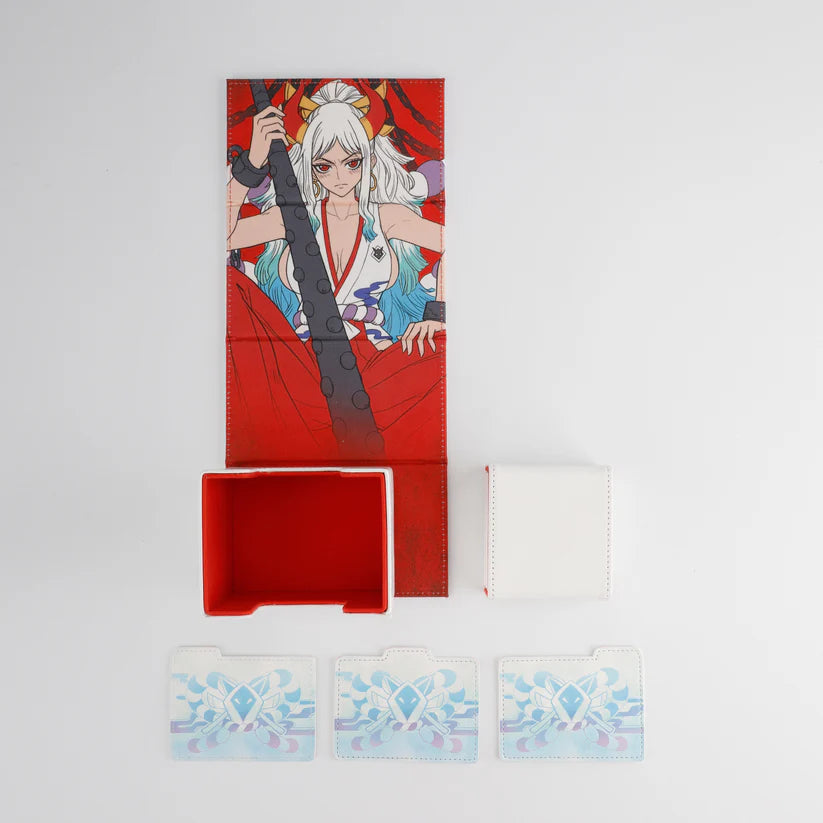 ManaMoon Oni v2 - TieDye Faux Leather Dicewinder Deck Box