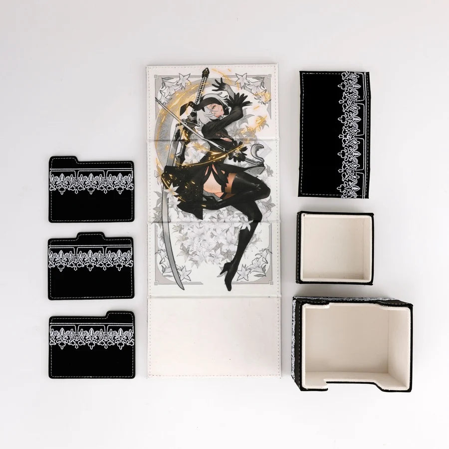 ManaMoon Weight of the World Noir Automaton Dicewinder-X Deck Box