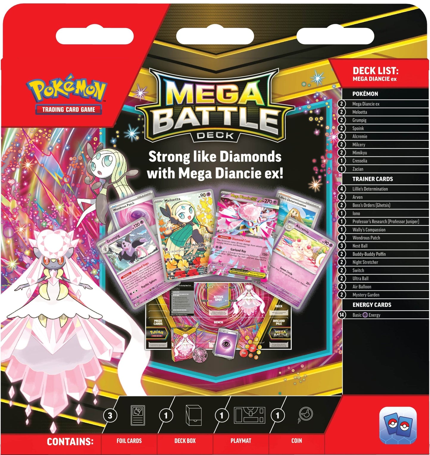 Pokémon TCG – Mega Battle Deck: Diancie ex (Pre Order)