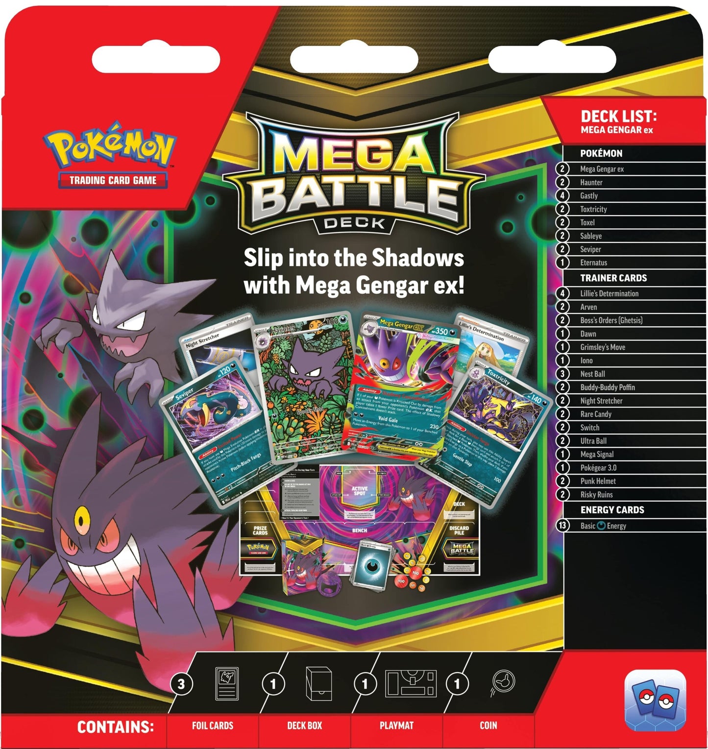 Pokémon TCG – Mega Battle Deck: Gengar ex (Pre Order)