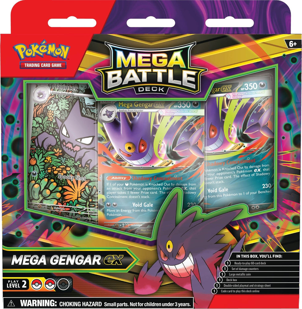 Pokémon TCG – Mega Battle Deck: Gengar ex (Pre Order)