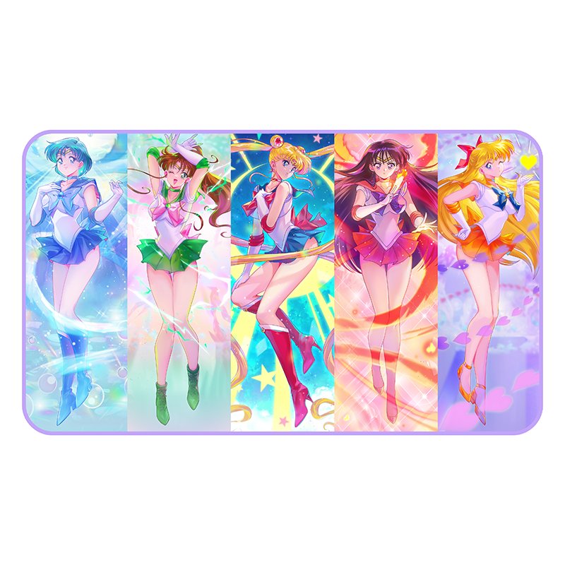 ManaMoon Moon Scouts 1-Player Plush Hybrid Rubber Playmat
