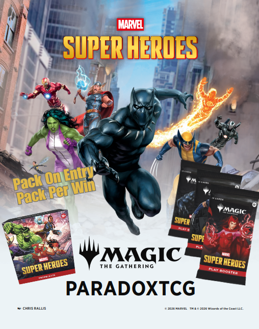 Magic The Gathering: Marvel Super Hero's Prerelease June 20 - 6:00PM