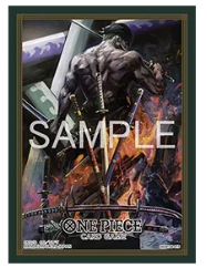 ONE PIECE Card Game Sleeves Set 14 – Roronoa Zoro (65 Count, Official Bandai)