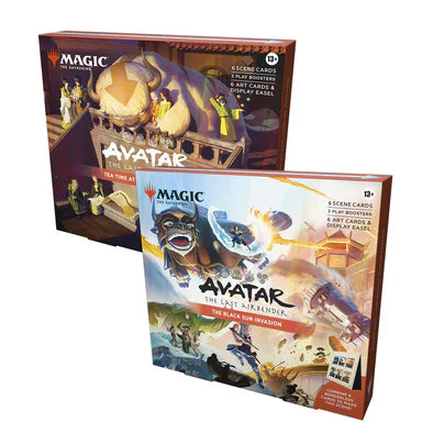 Avatar: The Last Airbender - Scene Box (Tea Time at the Jasmine Dragon) & (The Black Sun Invasion)