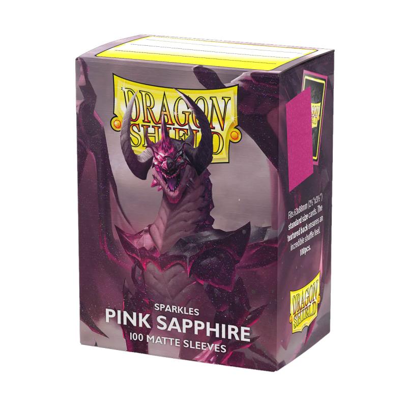 Dragon Shield Matte Sleeves – Pink Sapphire (100ct)