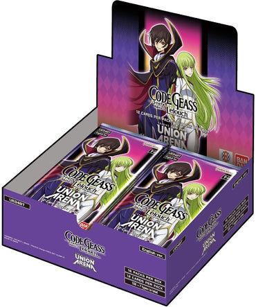 Union Arena Code Geass Lelouch of the Rebellion Vol. 2 Booster Box