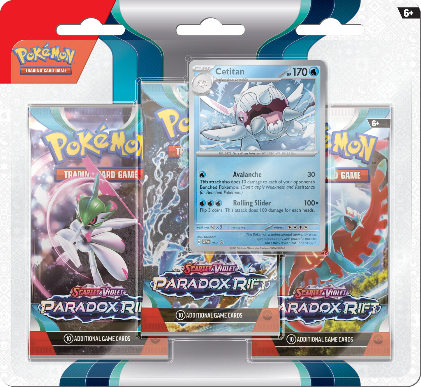 Scarlet & Violet: Paradox Rift - 3-Pack Blisters (Varies)