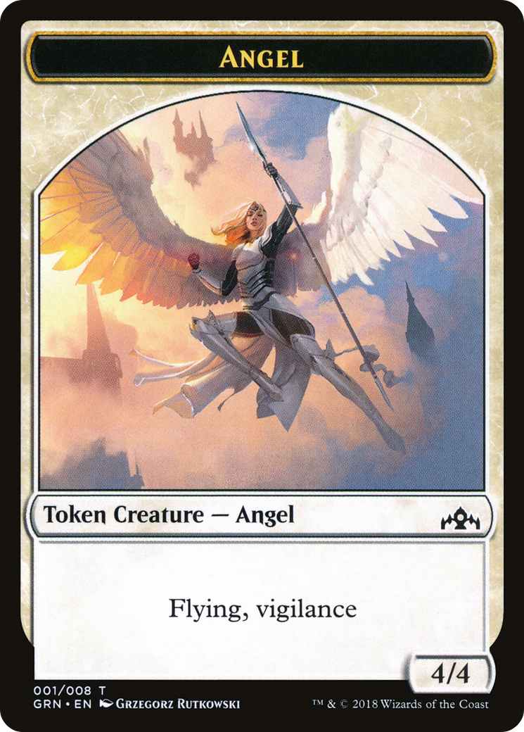 Angel Token [Guilds of Ravnica Tokens]