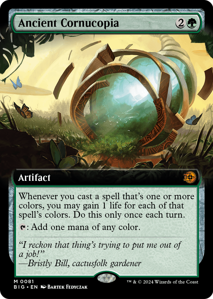 Ancient Cornucopia (Extended Art) [Outlaws of Thunder Junction: The Big Score]