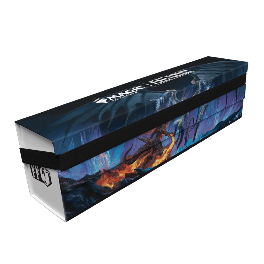 Magic: The Gathering®—FINAL FANTASY™ Bahamut and Ifrit 500+ Flat Pack Storage Box