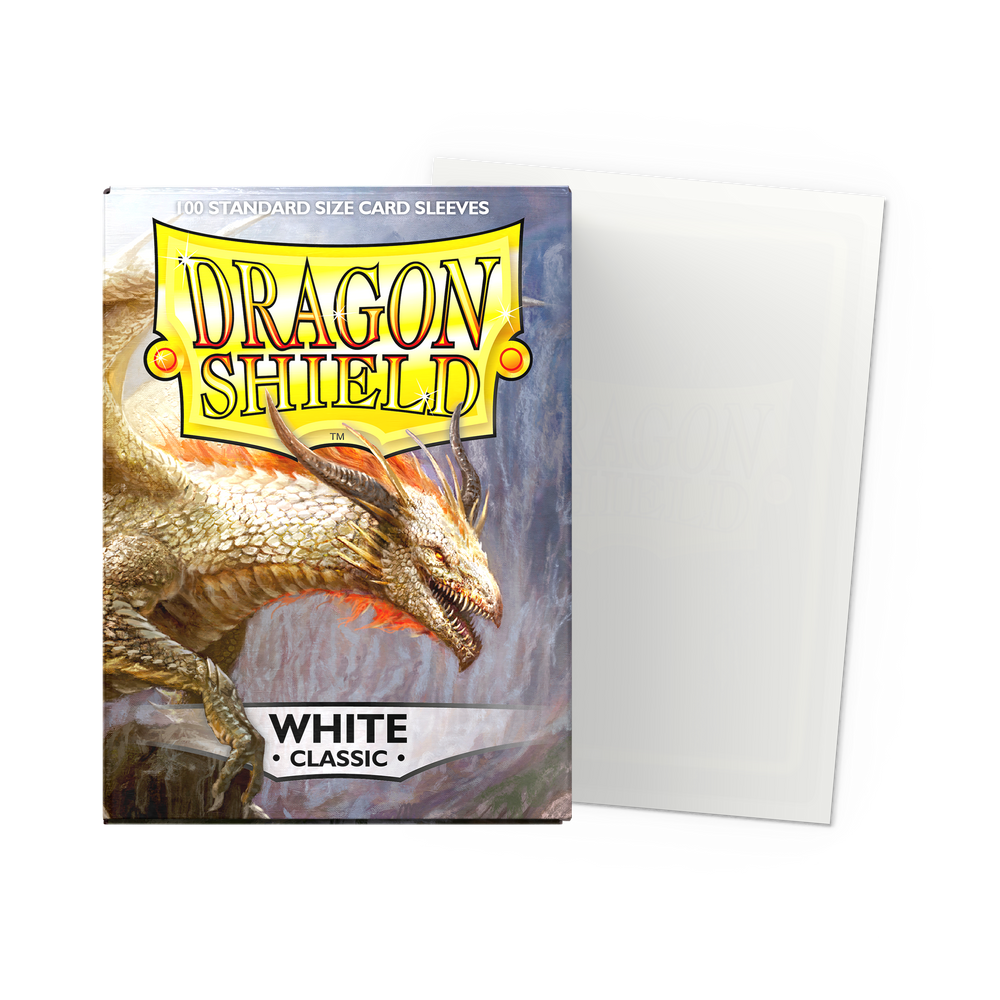 Dragon Shield Classic Sleeves – White (100 ct)