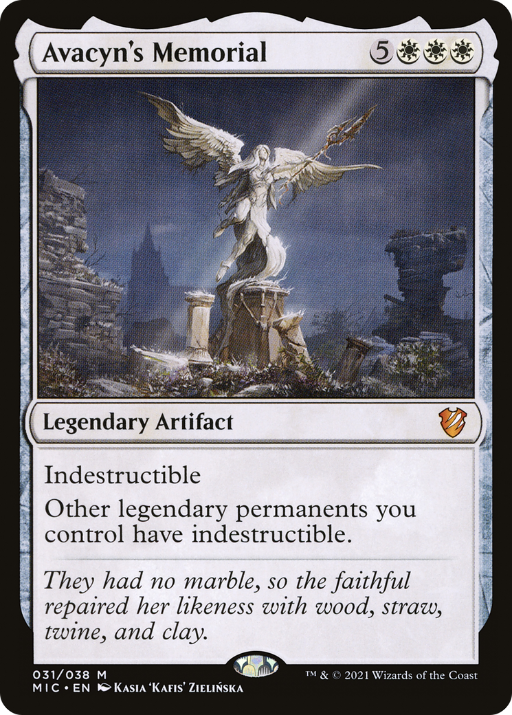 Avacyn's Memorial [Innistrad: Midnight Hunt Commander]