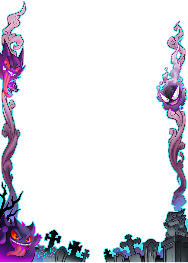 ManaMoon Call of the Haunties Border Oversleeves (100ct JP/Standard)