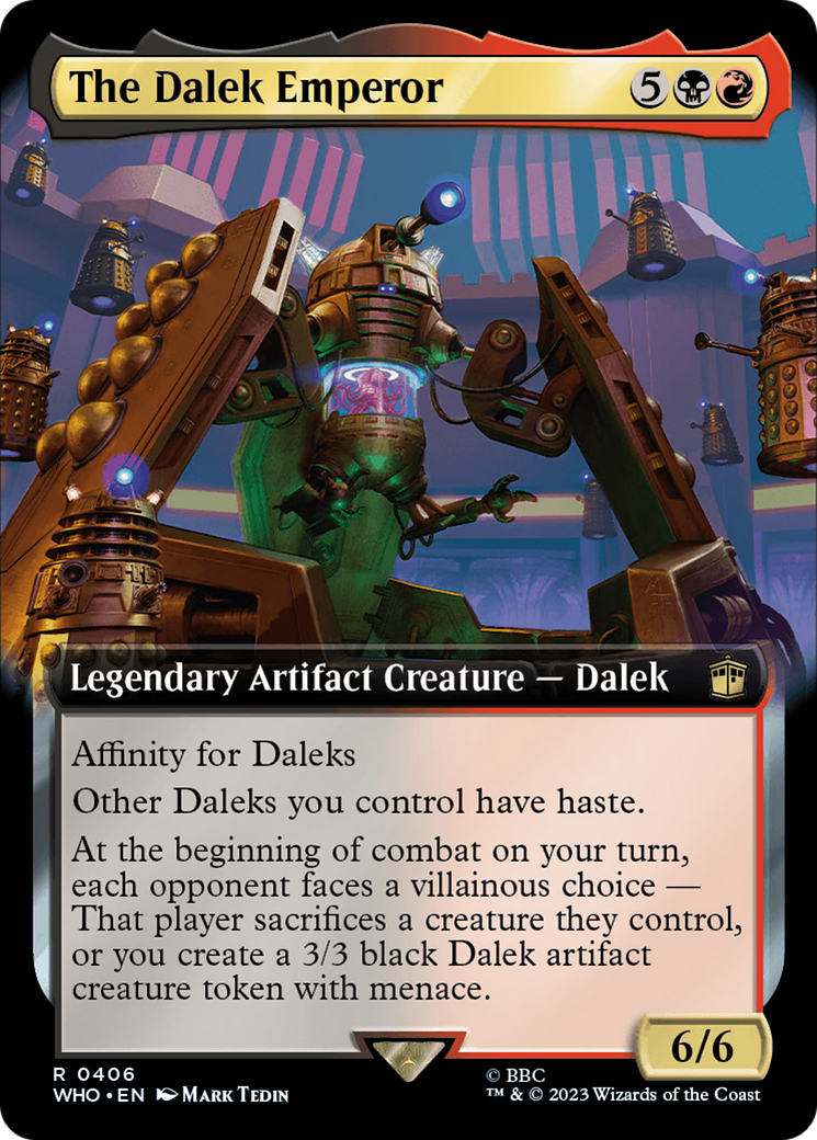 The Dalek Emperor (Extended Art) [Doctor Who]