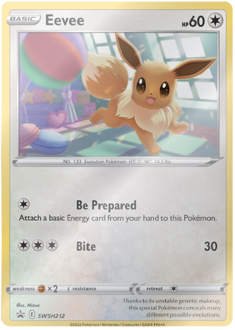 Eevee (SWSH212) [Sword & Shield: Black Star Promos]