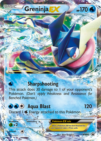 Greninja EX (XY20) [XY: Black Star Promos]