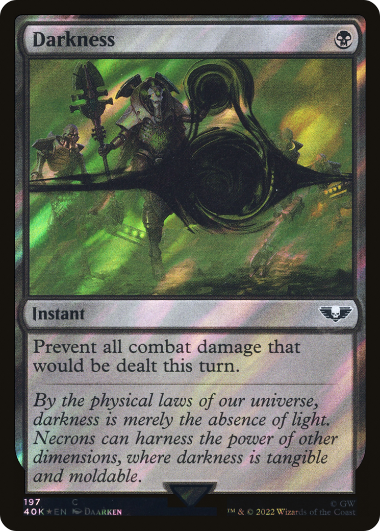Darkness (Surge Foil) [Warhammer 40,000]