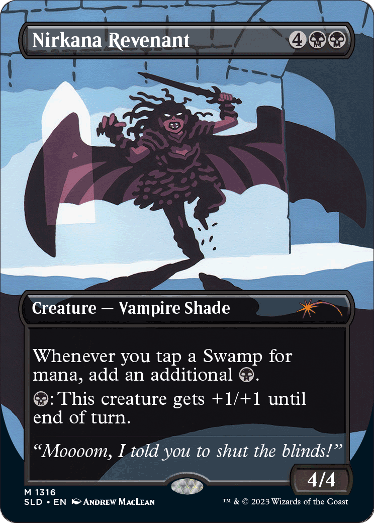 Nirkana Revenant (SLD-1316) - Secret Lair Drop (Borderless) Foil