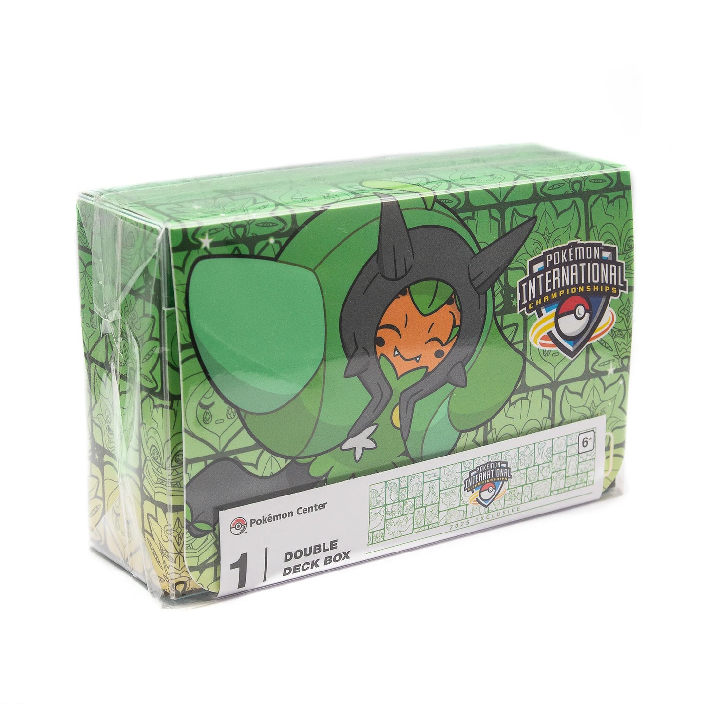 Pokémon Center Deck Box – Double Ogerpon (NAIC/EUIC 2025 Exclusive)