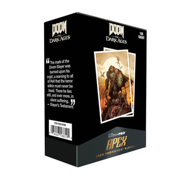 Ultra Pro - Doom: The Dark Ages 105ct Apex Deck Protector Sleeves