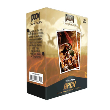Ultra Pro - Doom: The Dark Ages 105ct Apex Deck Protector Sleeves 2