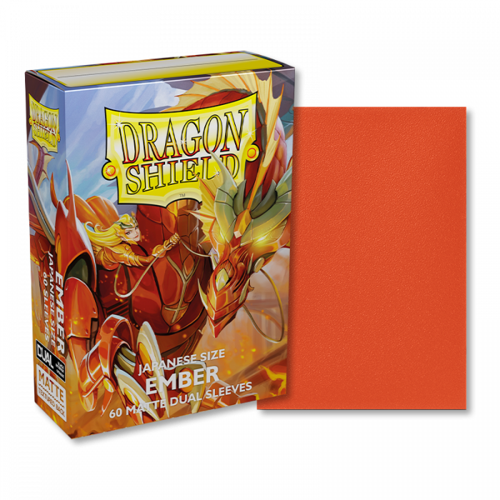 DRAGON SHIELD SLEEVES DUAL JAPANESE MATTE EMBER